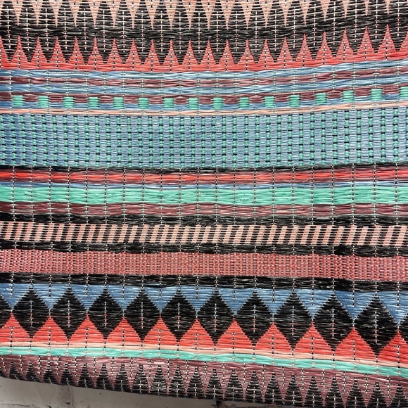 Stella & Dot Raffia Tote/beach Bag - Picture 3 of 5